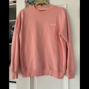 Pink excellent quality GOLF Wang crew neck